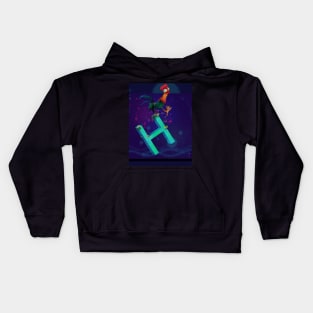 H for Hen Kids Hoodie